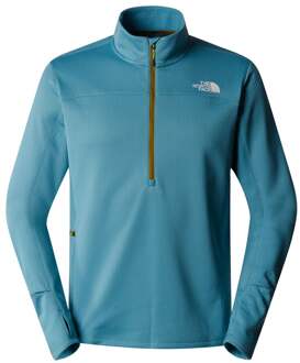 The North Face Winter Warm Pro 1/4 Zip Hardloopshirt Heren-Blaugrau - S
