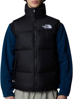 The North Face Zwarte ritsjas met opbergbare capuchon The North Face , Black , Heren - M,S