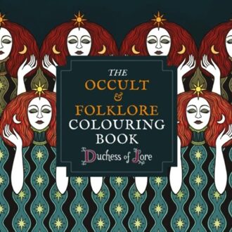 The Occult & Folklore Colouring Book - Duchess of Lore