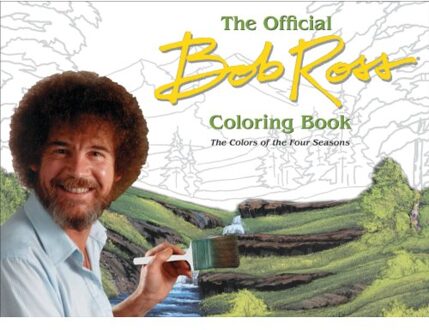 The Offical Bob Ross Coloring Book