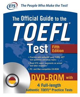 The Official Guide to the TOEFL Test with DVD-ROM, Fifth Edition