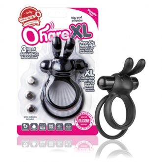 The Ohare XL Vibrerende Cockring - Zwart