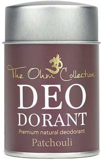 The Ohm Collection Deo Dorant Poeder Patchouli - 120g