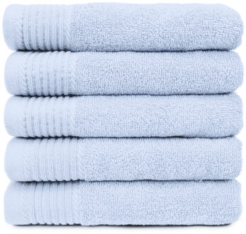 The One Badhanddoek 450 gram 70 x 140 cm Licht blauw