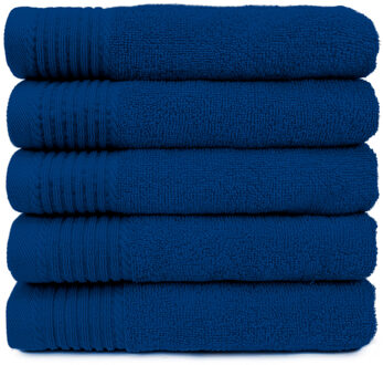 The One Badhanddoek 450 gram 70 x 140 cm Royal Blue