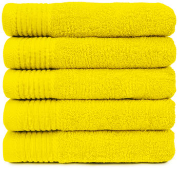 The One Badhanddoek - 450 gram - 70x140 cm - Geel