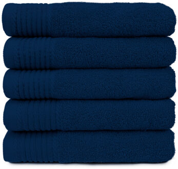 The One Handdoek 450 gram 50x100 cm Navy