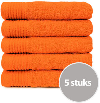 The One Handdoek 450 gram 50x100 cm Oranje