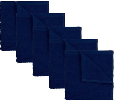 The One Keukendoek 50 x 50 cm Navy - 5 stuks