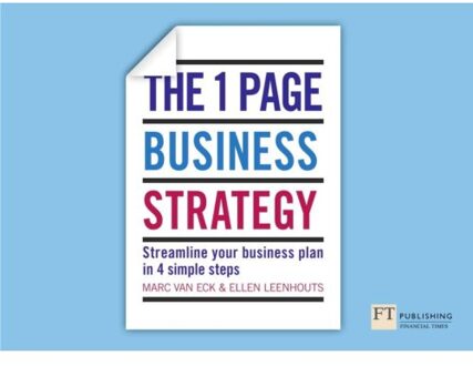 The One Page Business Strategy