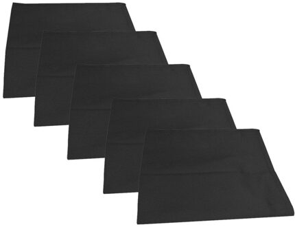 The One Theedoek - 50 x 70 cm - Antraciet - 5 stuks