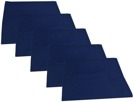 The One Theedoek - 50 x 70 cm - Navy - 5 stuks