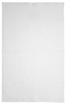 The One Towelling Badmat 50 X 80 Cm Wit