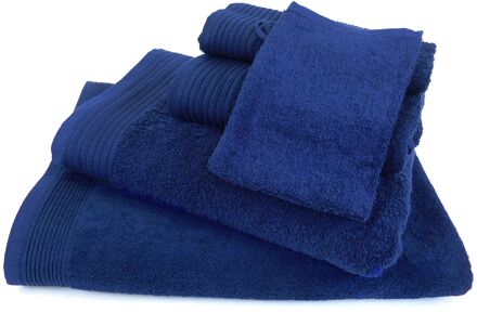 The One Towelling Basic pakket badtextiel 450 gram Donker blauw - 18 stuks