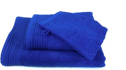 The One Towelling Budgetpakket badtextiel 450 gram Royal Blue - 8 stuks