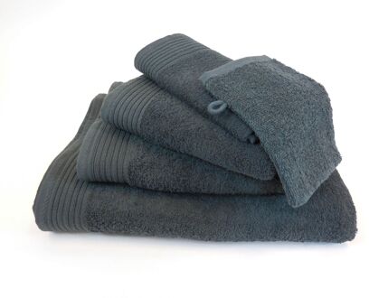 The One Towelling Deluxe pakket badtextiel 550 gram Antraciet - 18 stuks