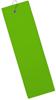 The One Towelling Effen vochtafvoerende golfhanddoek Groen - One size