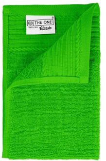 The One Towelling Gastendoek 30 X 50 Cm Lime Groen