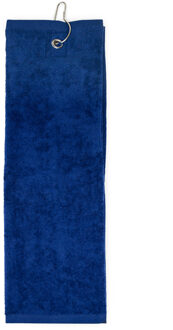 The One Towelling Golfhanddoek 40 X 50 Cm Navy Blauw