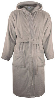 The One Towelling Kapjurk voor volwassenen - maat L / XL Taupe
