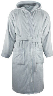 The One Towelling Kapjurk voor volwassenen - maat S / M Grijs
