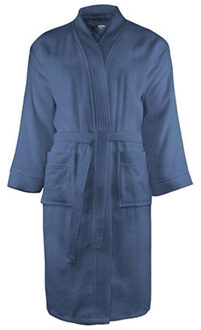 The One Towelling Klassieke badjas voor volwassenen Blauw - S / M