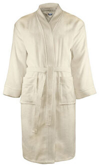 The One Towelling Klassieke badjas voor volwassenen Wit - S / M