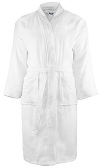 The One Towelling Klassieke badjas voor volwassenen Wit - XXL
