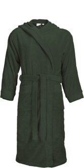 The One Towelling The One Classic Badjas met capuchon 420 gram Dark Green-S/M - S/M