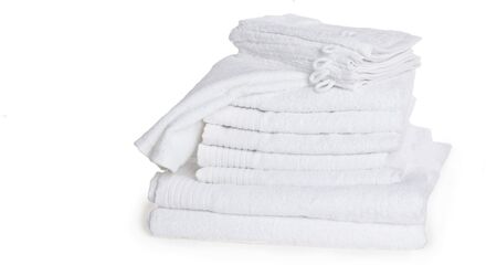 The One Towelling The One Familie Voordeelpakket Wit - 14 stuks