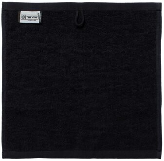 The One Towelling The One Gastendoek 450 gram 30x30 cm Zwart