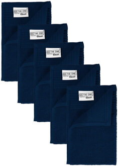 The One Towelling The One Gastendoek 500 gram 30x50 cm Navy (5 stuks)