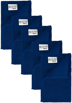 The One Towelling The One Gastendoek 500 gram 30x50 cm Royal Blue (5 stuks)
