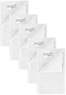 The One Towelling The One Gastendoek 500 gram 30x50 cm Wit (5 stuks)