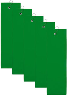 The One Towelling The One Golfhanddoek 40x50 cm 450 gram Groen (5 stuks)