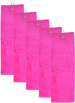 The One Towelling The One Golfhanddoek 40x50 cm 450 gram Magenta (5 stuks)