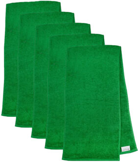 The One Towelling The One Sporthanddoek 30x130 cm 450 gram Groen (5 stuks)