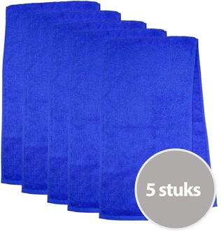 The One Towelling The One Sporthanddoek 30x130 cm 450 gram Royal Blue (5 stuks) Blauw