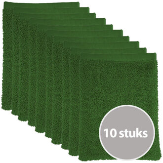 The One Towelling The One Voordeelpakket Washandjes Groen - 10 stuks - 15x21cm