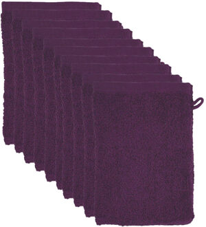The One Towelling The One Washandjes Plum - 10 stuks - 15x21 cm