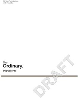 The Ordinary - The Ordinary
