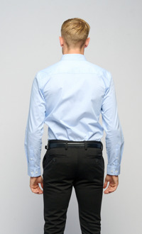 The Original Performance Overhemd - Lichtblauw/wit - 3XL