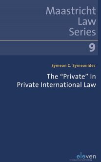 The "Private" in Private International Law - Symeon C. Symeonides - ebook