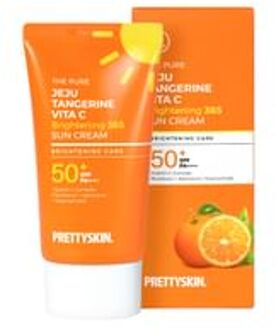 The Pure Jeju Tangerine Vita C Brightening 365 Sun Cream 50ml