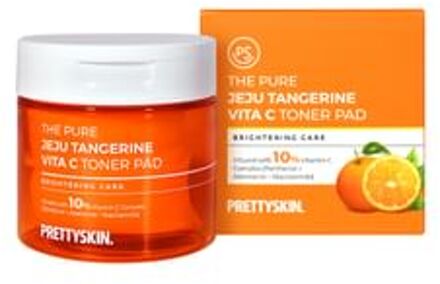 The Pure Jeju Tangerine Vita C Toner Pad 70 pads