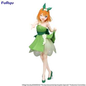 The Quintessential Quintuplets Trio-Try-iT PVC Statue Nakano Yotsuba Pastel Dress Ver. 22 cm