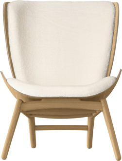 The Reader houten fauteuil Teddy White Wit