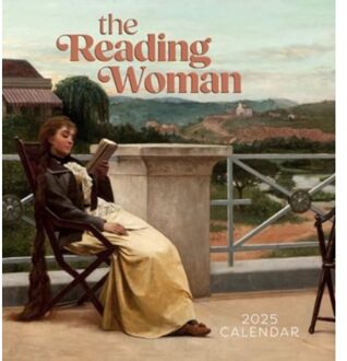 The Reading Woman 2025 Mini Wall Calendar - Pomegranate