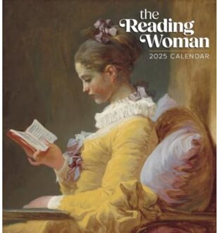 The Reading Woman 2025 Wall Calendar - Pomegranate