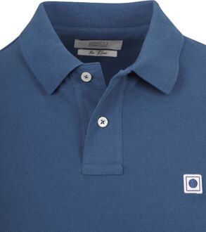 The Rene Poloshirt Indigo Donkerblauw - M,S